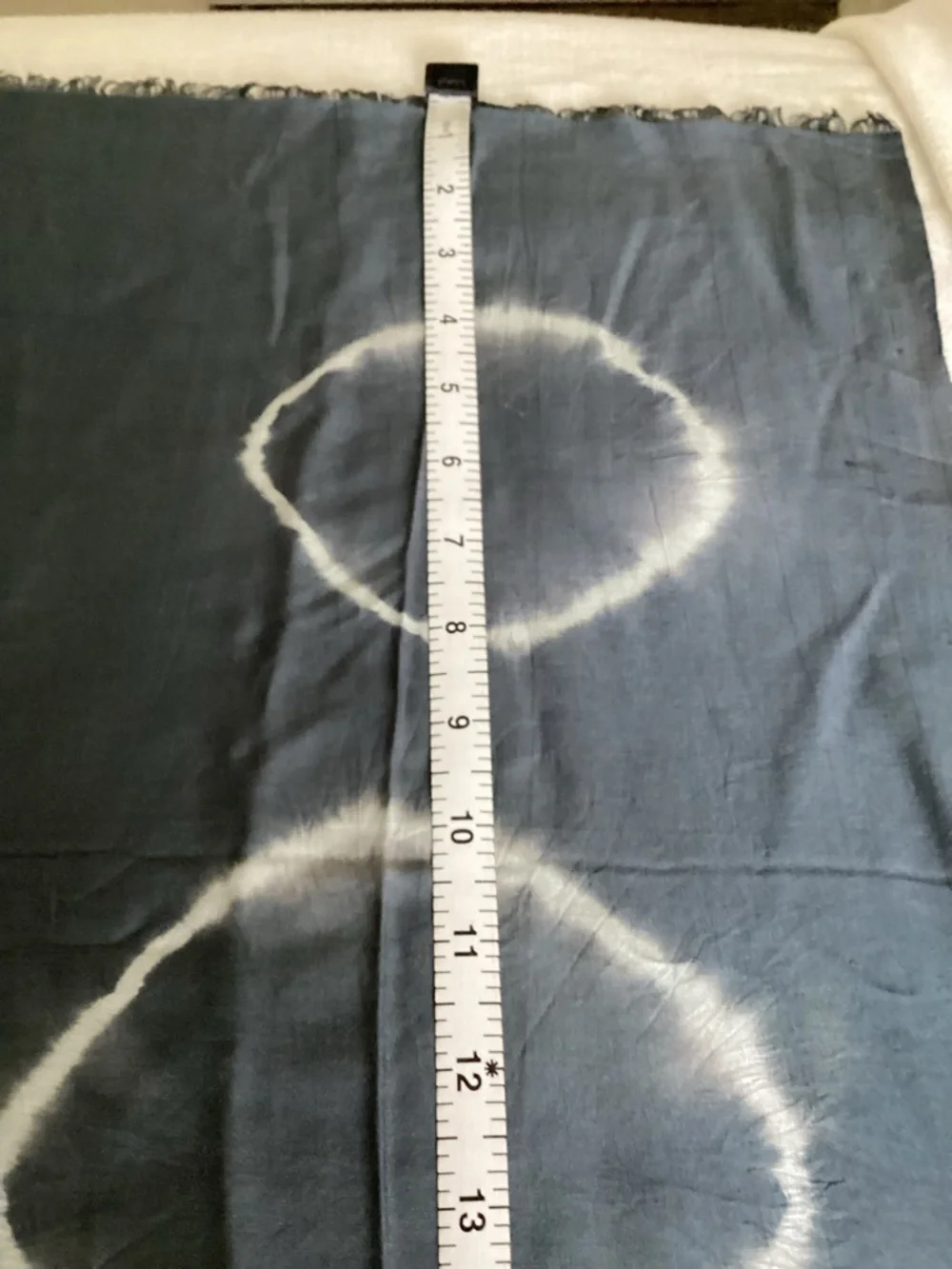 LUA Silk Linen Scarf Charcoal Tie Dye 33”x77” Lightweight Luxury Wrap NWT